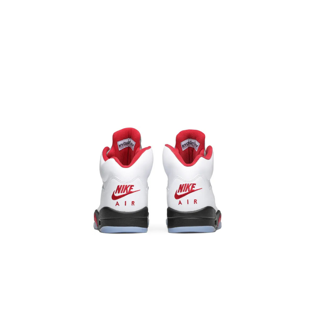 Air Jordan 5 Retro White Fire Red 2020