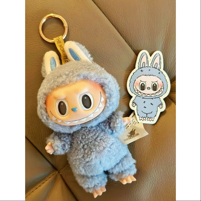 Pop Mart Labubu The Monsters Exciting Macarons Sea Salt Coconut Vinyl Plush Pendant