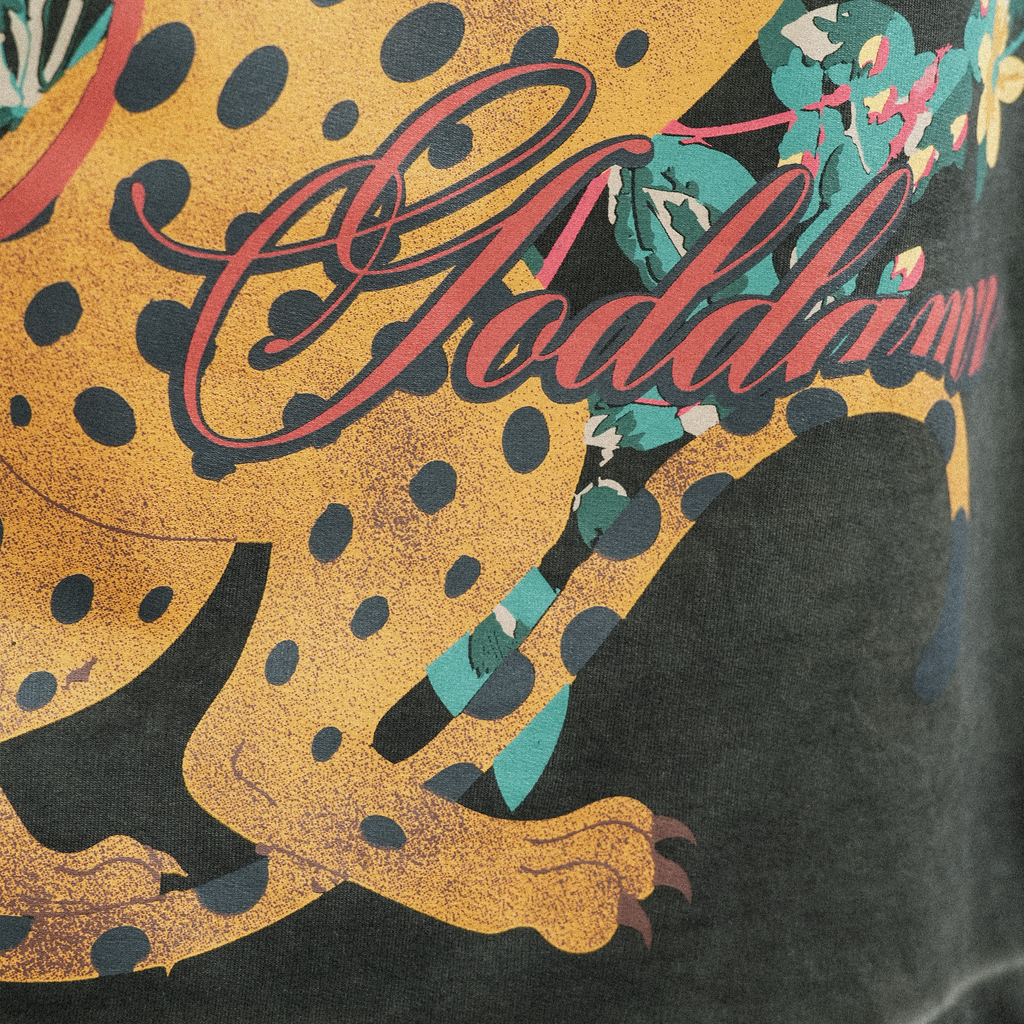 Khaaki Oversized T-Shirt Olive Pigment Washed - Wild Realm