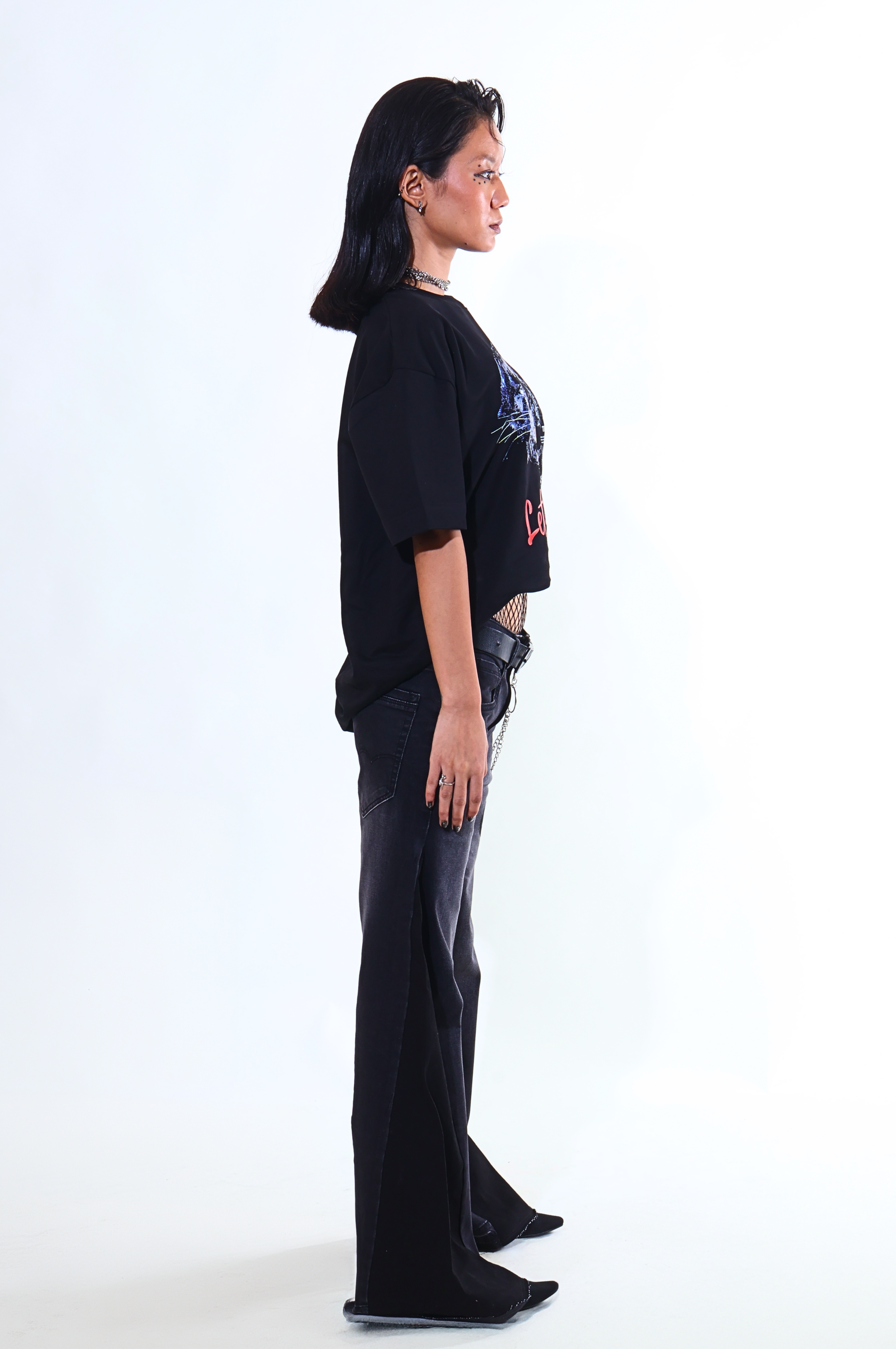 EPIC Oversize Black T-shirt 'Lethal'