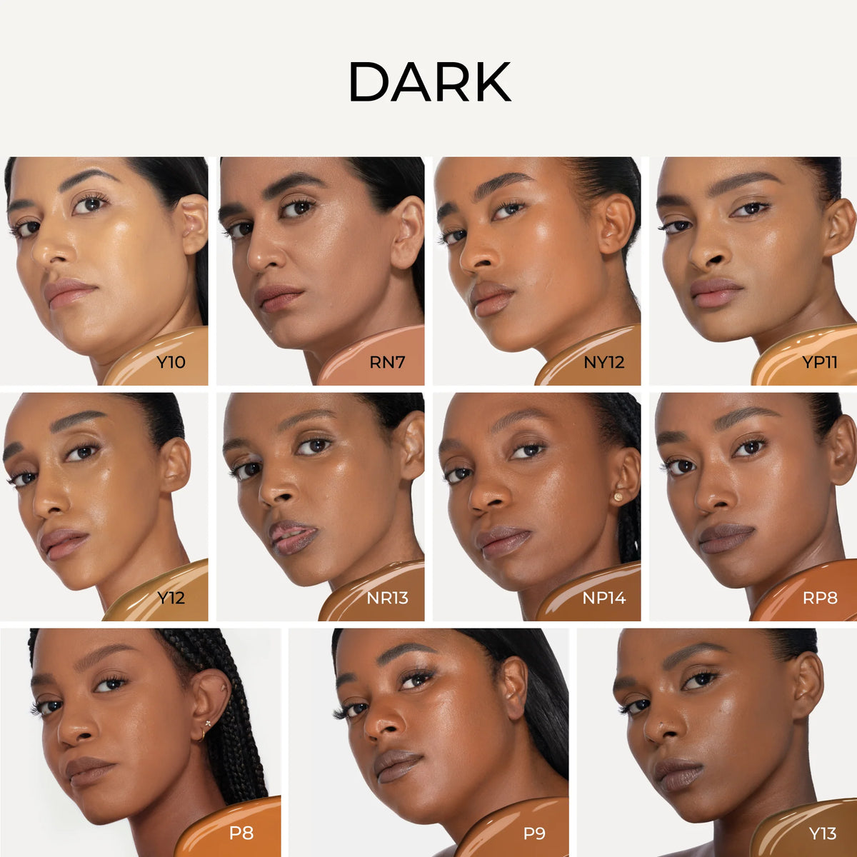 Natasha Denona HY-GLAM Foundation - NY12 Dark Neutral Yellow