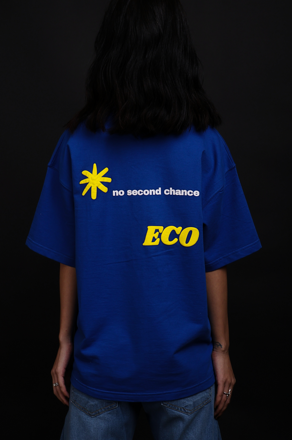 EPIC Oversize Blue T-shirt 'Can't Be'