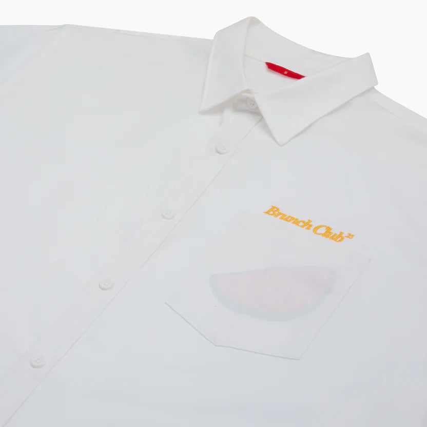 Ludic Weekend Shirt Canary Melon White