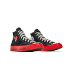 Comme des Garçons Play x Converse Chuck 70 High 'Black Red'