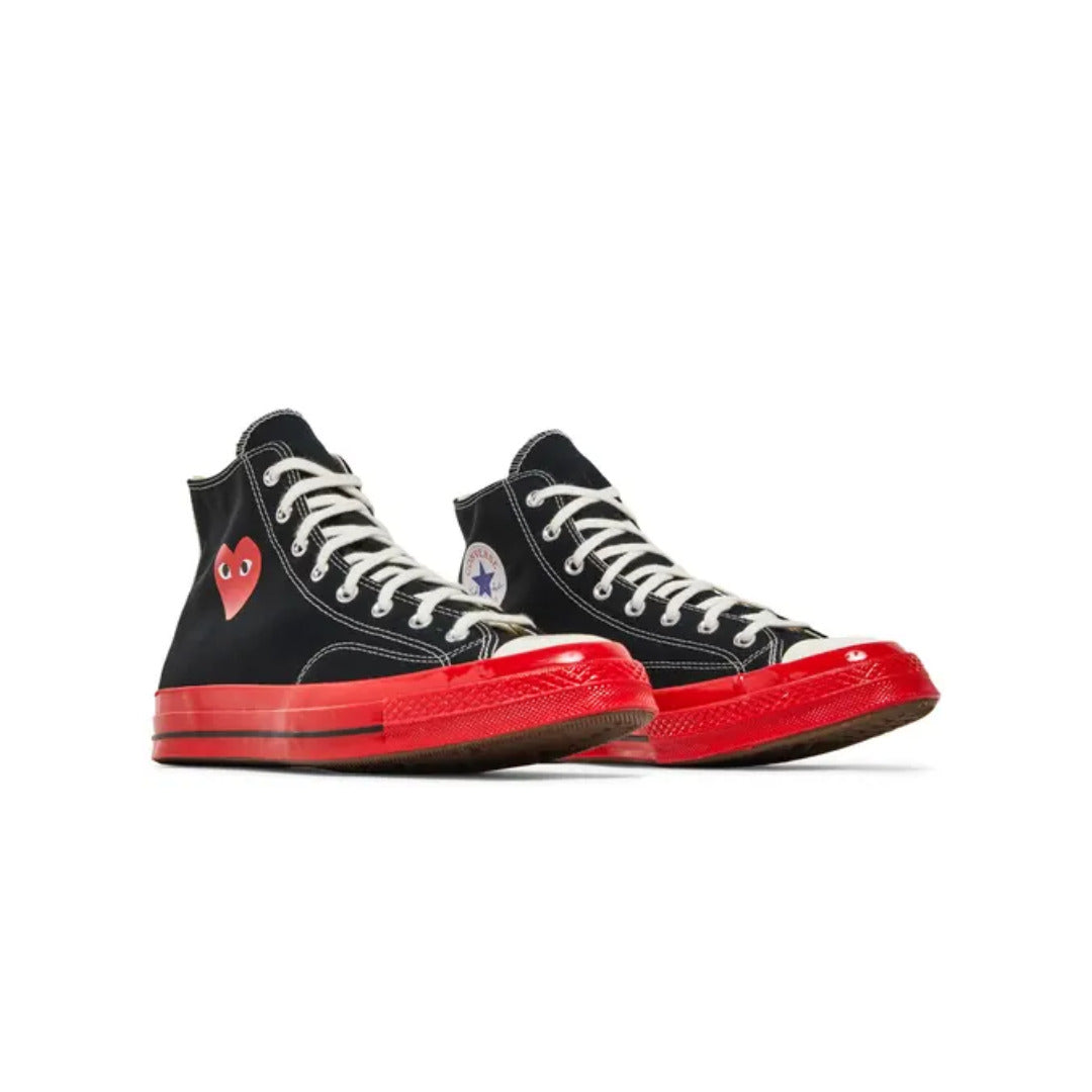 Comme des Garçons Play x Converse Chuck 70 High 'Black Red'