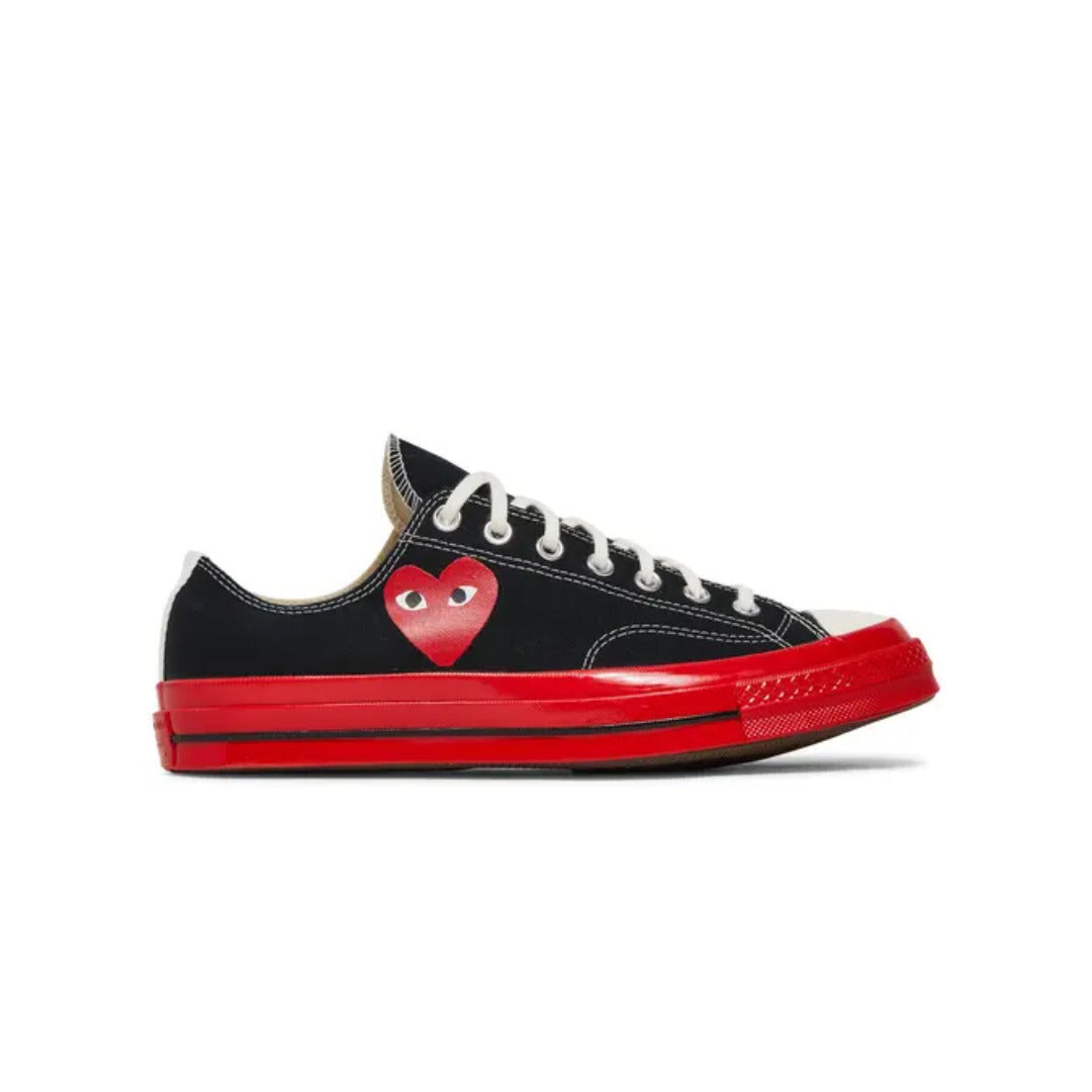 Comme des Garçons Play x Converse Chuck 70 Low 'Black Red'