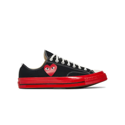 Comme des Garçons Play x Converse Chuck 70 Low 'Black Red'