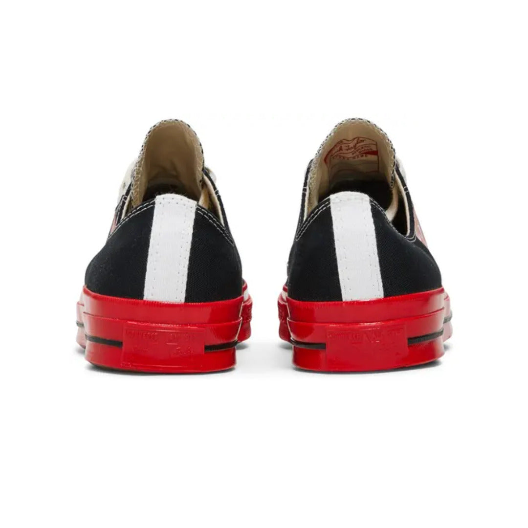 Comme des Garçons Play x Converse Chuck 70 Low 'Black Red'