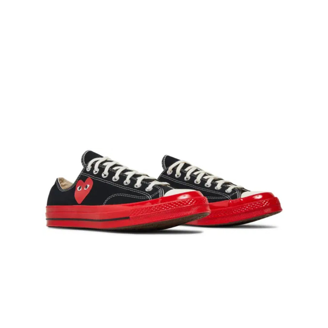 Comme des Garçons Play x Converse Chuck 70 Low 'Black Red'