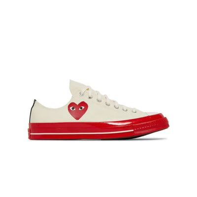 Comme des Garçons Play x Converse Chuck 70 Low 'Pristine Red'
