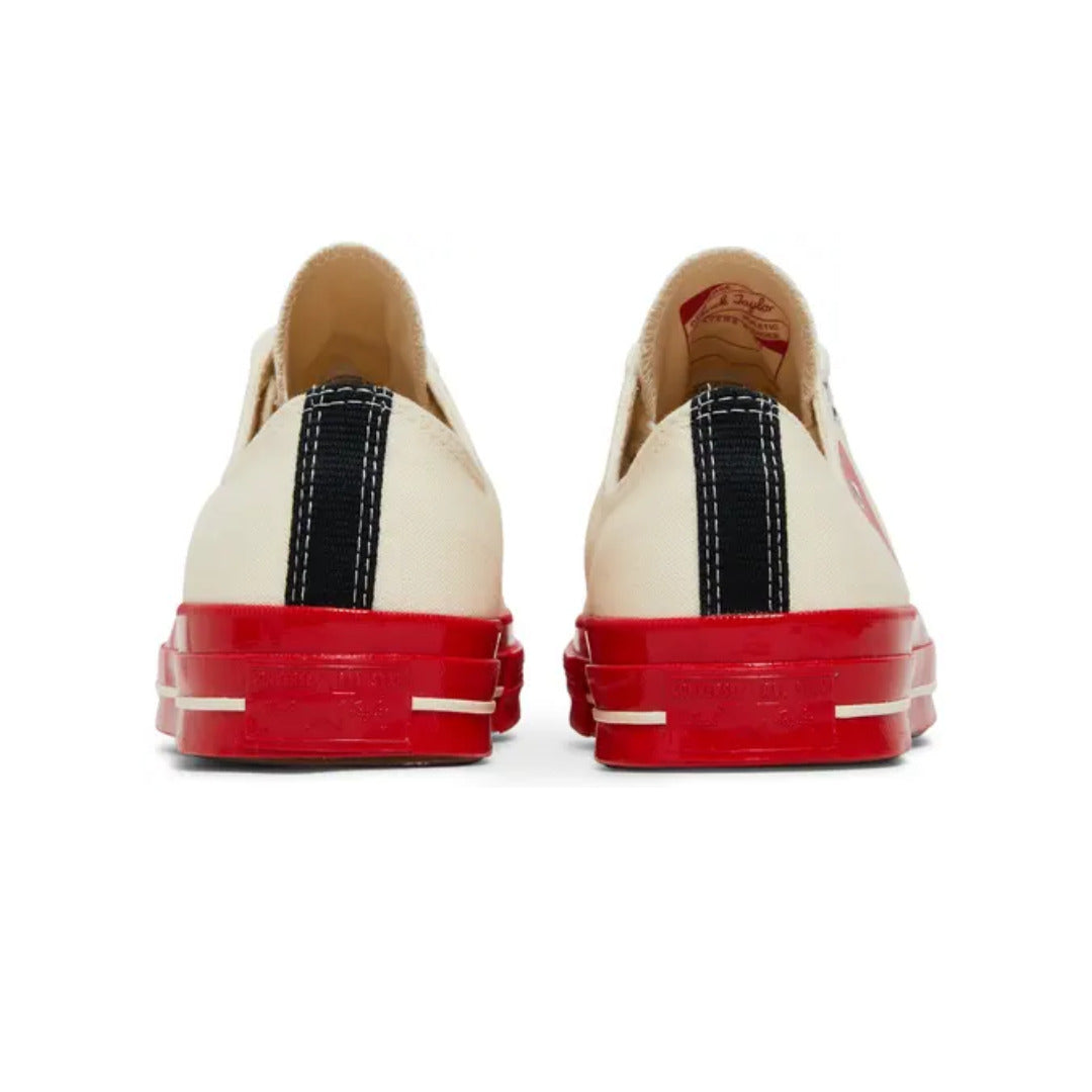 Comme des Garçons Play x Converse Chuck 70 Low 'Pristine Red'