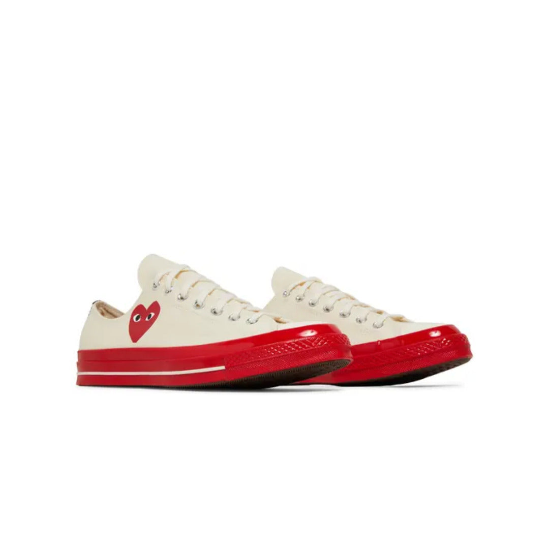 Comme des Garçons Play x Converse Chuck 70 Low 'Pristine Red'