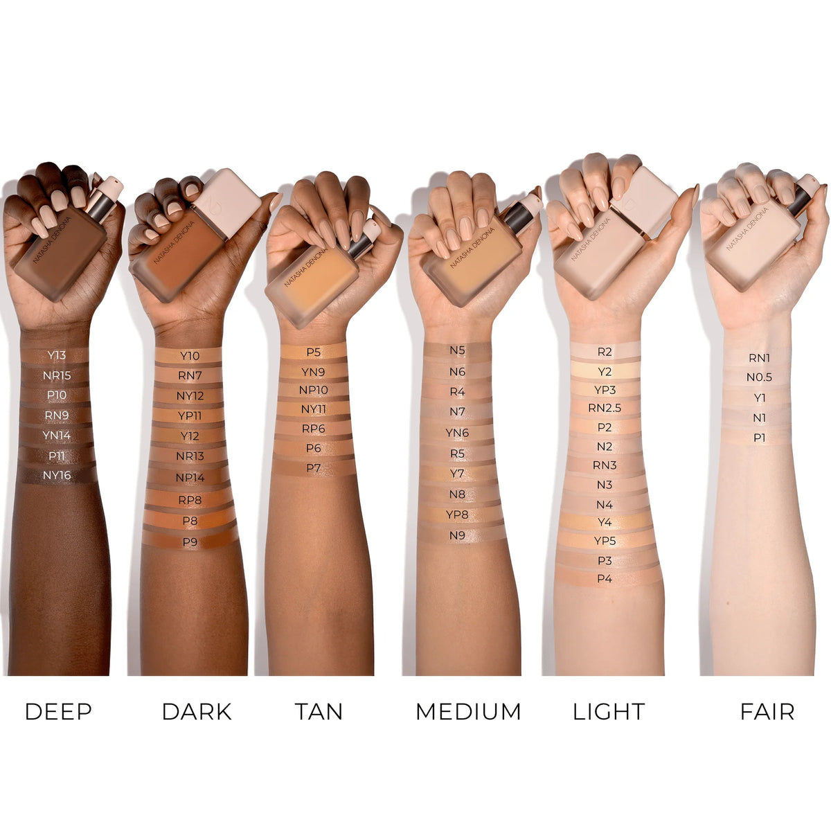 Natasha Denona HY-GLAM Foundation - RN1 Fair Rosy Neutral