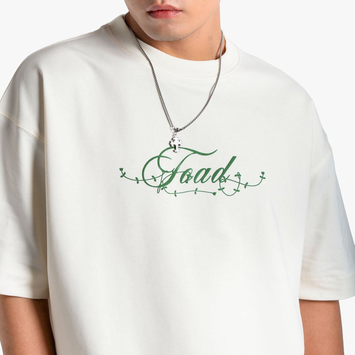 Khaaki Oversized T Shirt - Toad