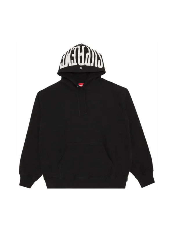Supreme Warm Up Hooded Sweatshirt 'Black' - reference