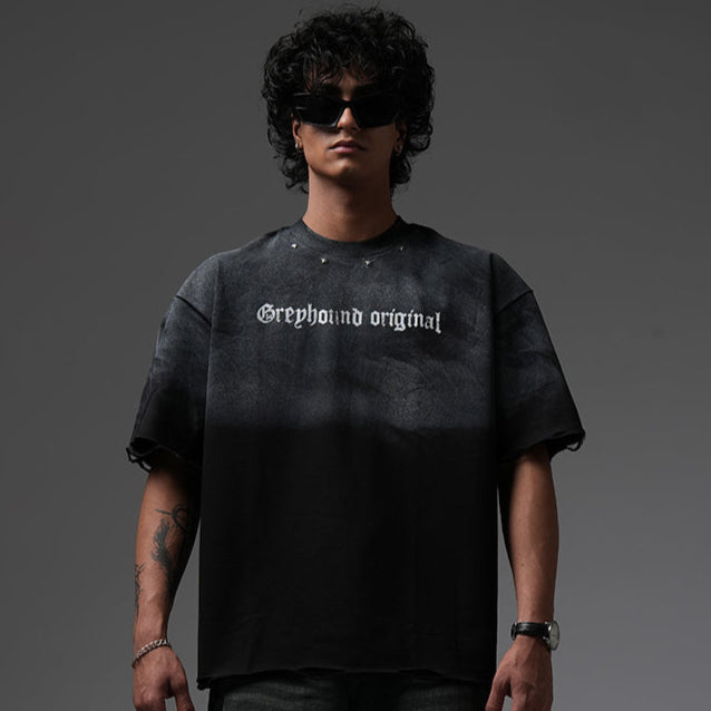 Greyhound Oversized T Shirt - Locally Hated