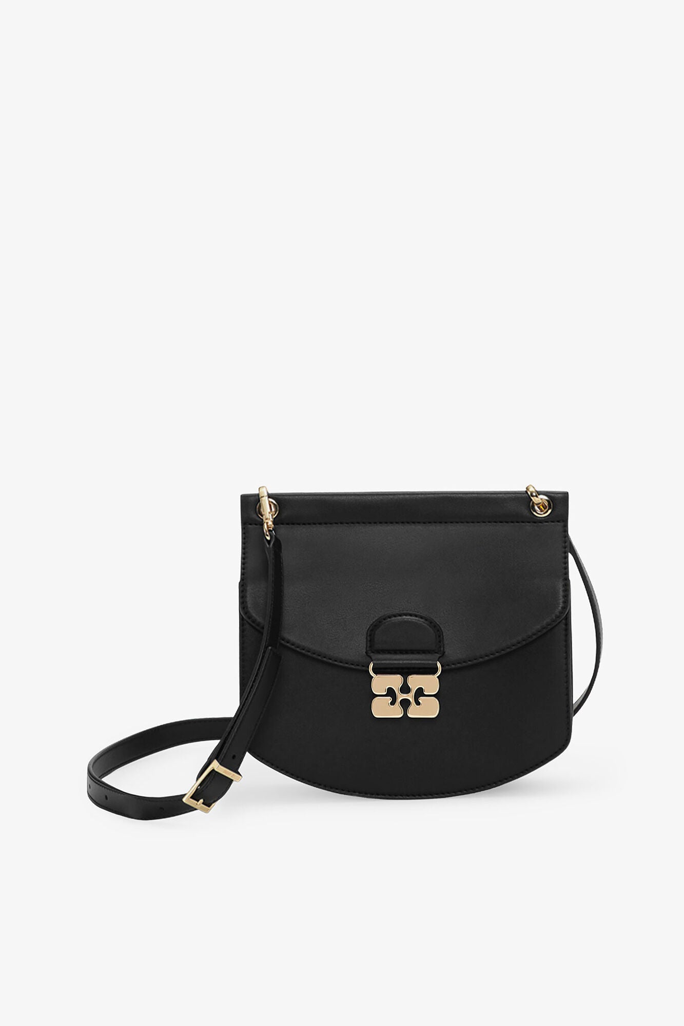 GANNI Black Small Apo-G Bag - Black