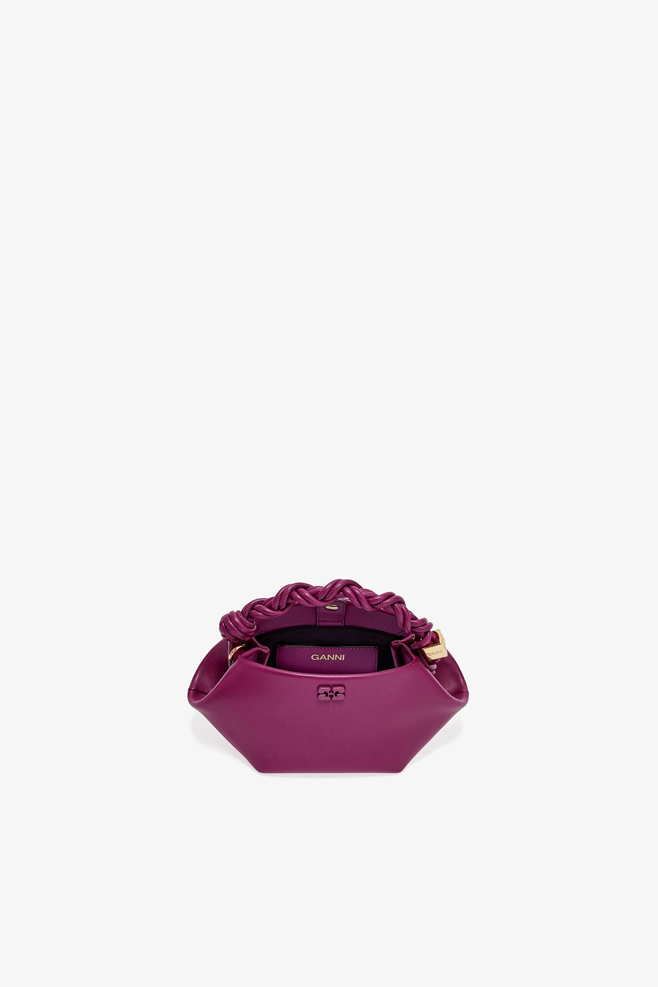 GANNI Mini Bou Bag - Boysenberry