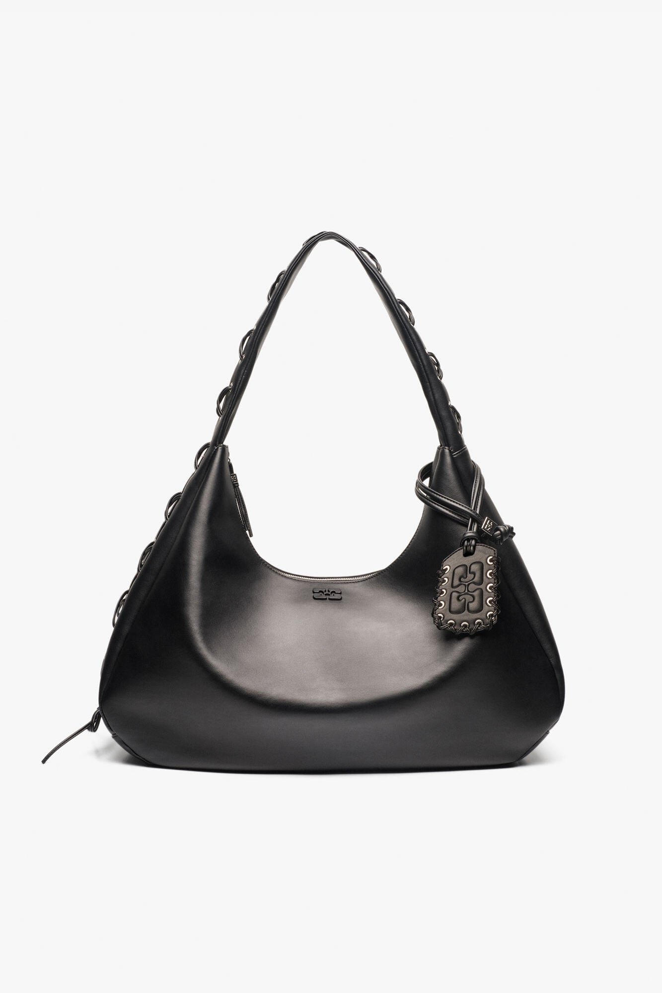 GANNI Black XXL Hobo Bag - Black