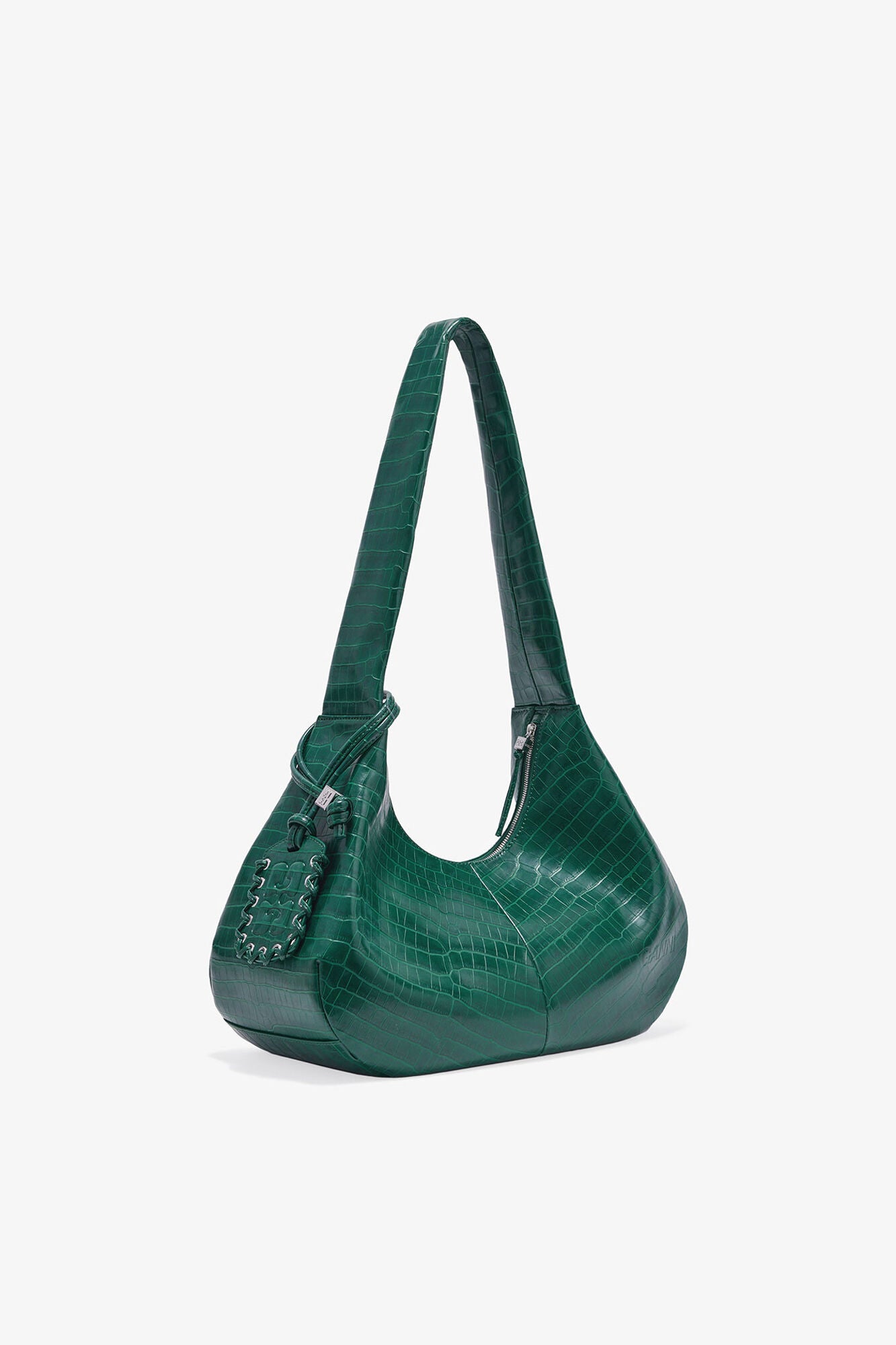 GANNI Medium Hobo Bag - Pineneedle