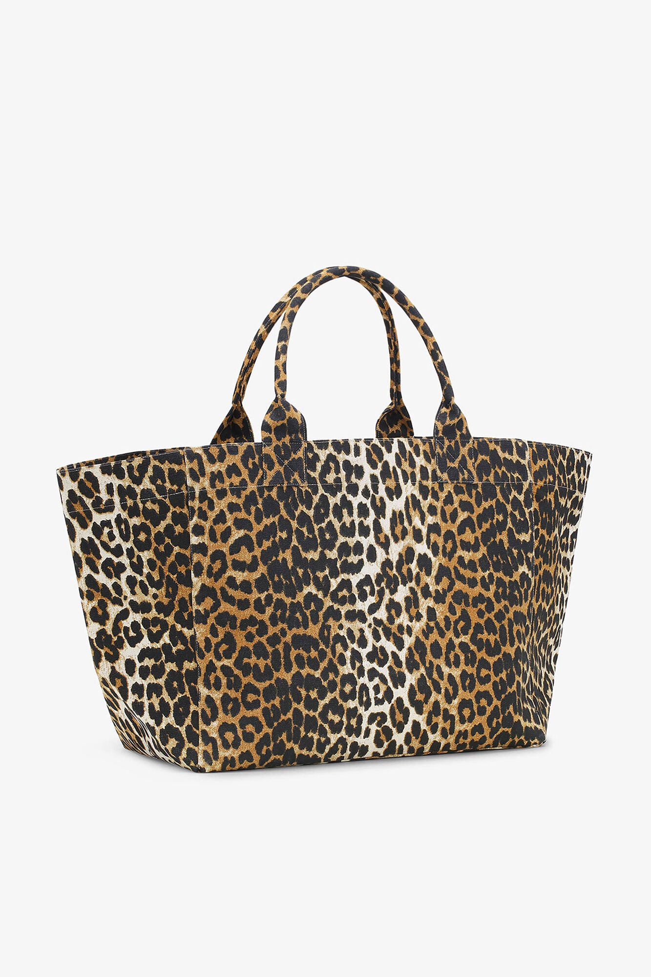 GANNI XXL Tote Bag - Leopard