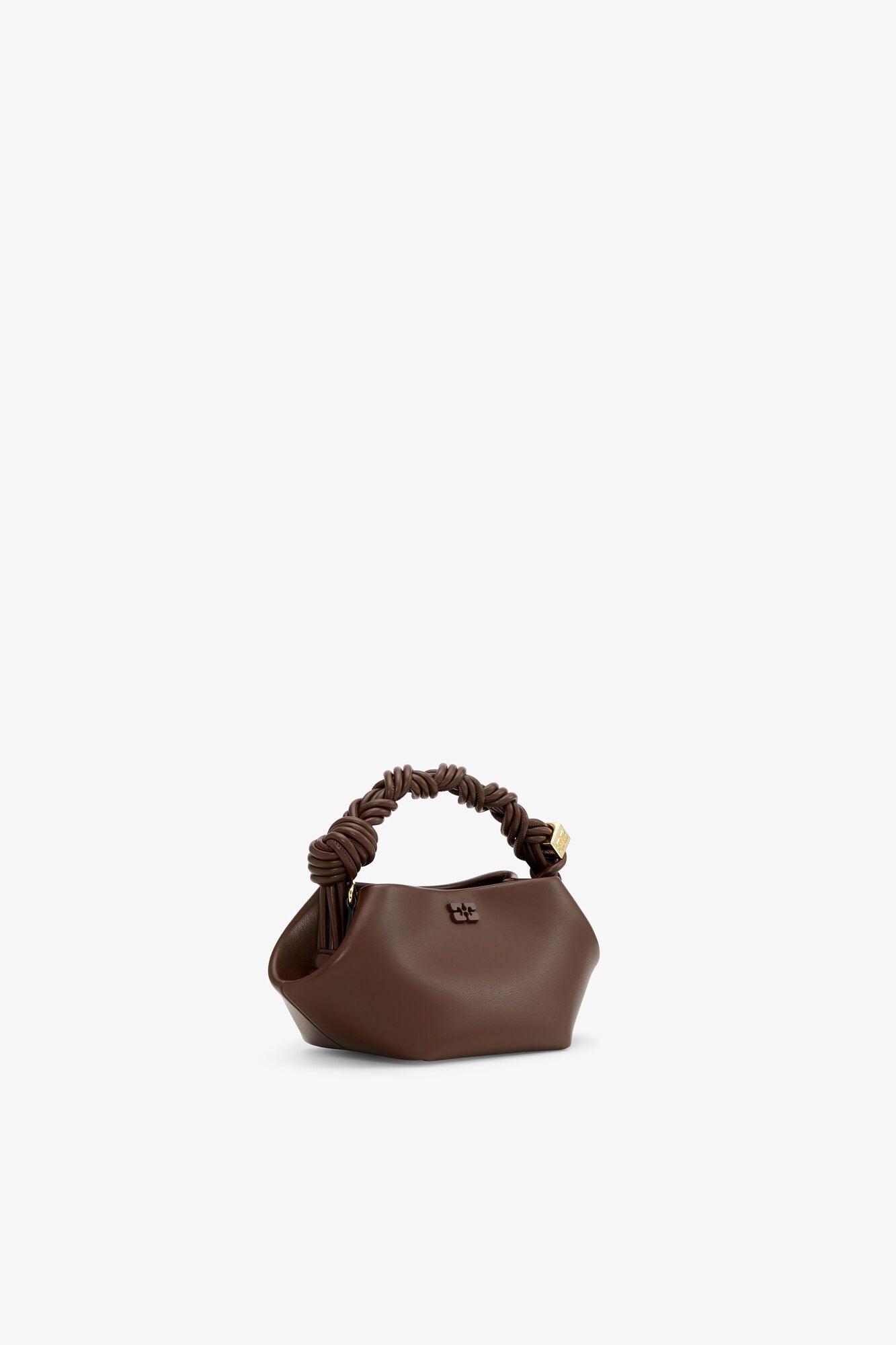 GANNI Brown Mini Bou Bag - Chocolate Fondant