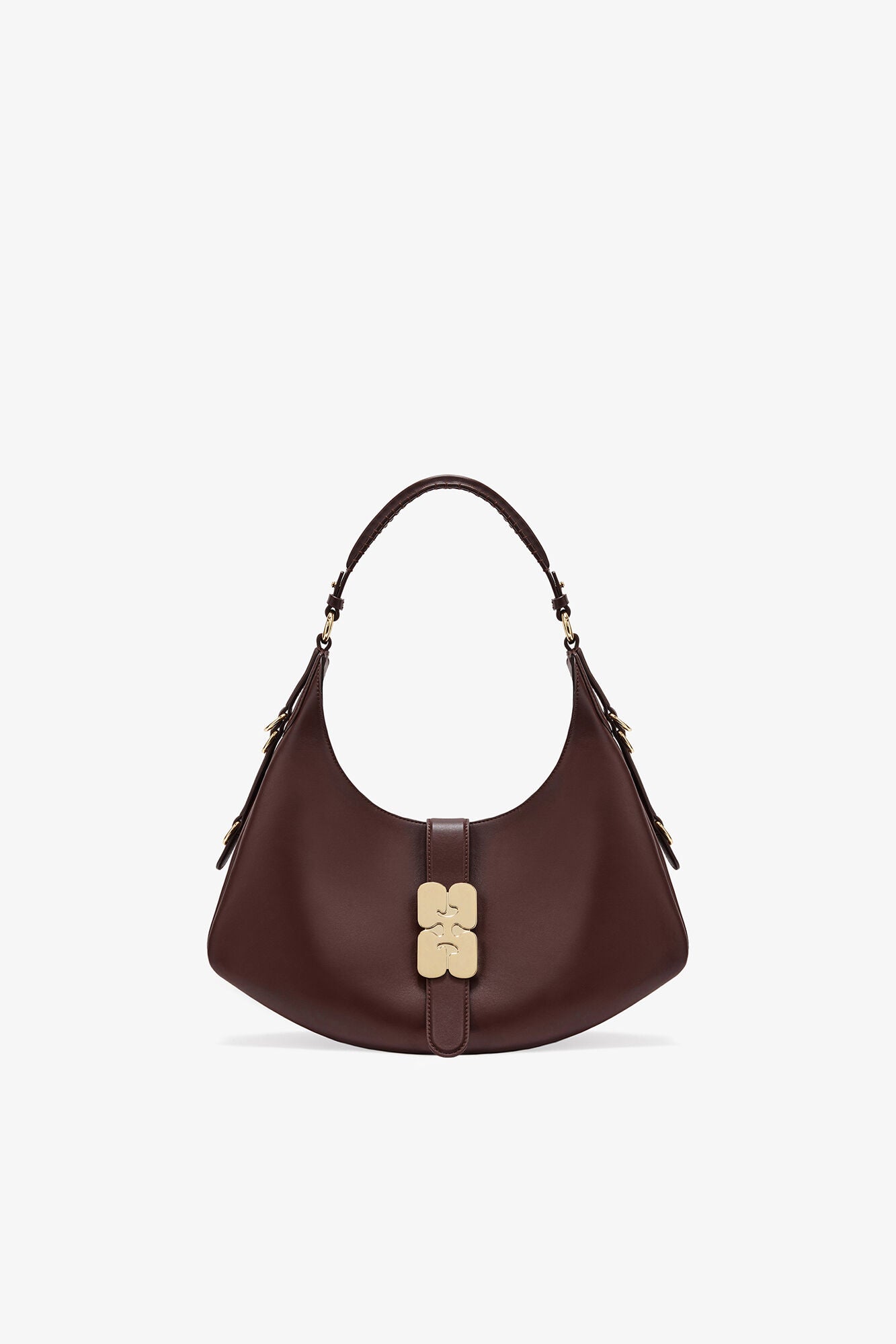 GANNI Small Kat Bag - Chicory Coffee