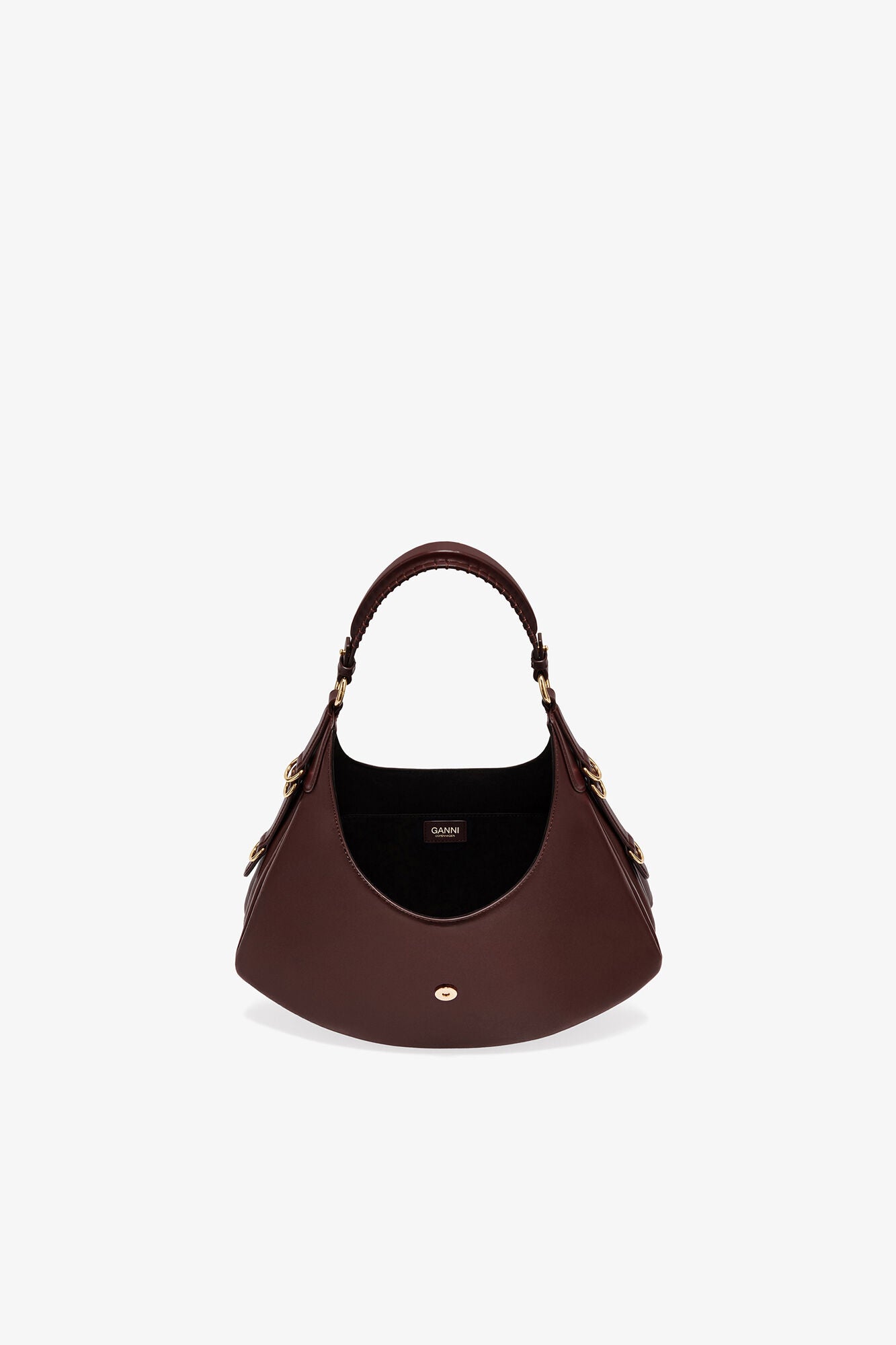 GANNI Small Kat Bag - Chicory Coffee