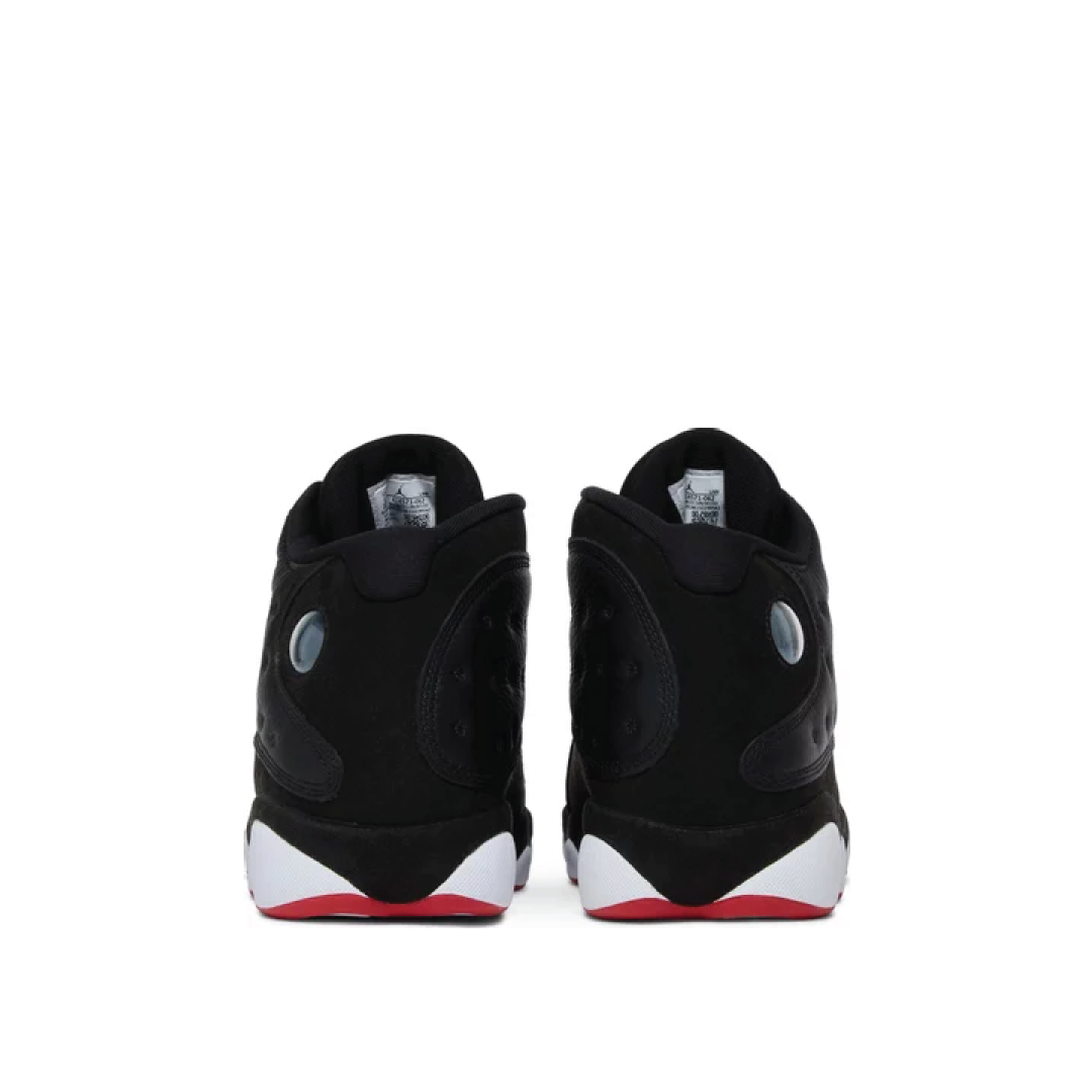 Back heel view of Air Jordan 13 Retro Playoff 2023