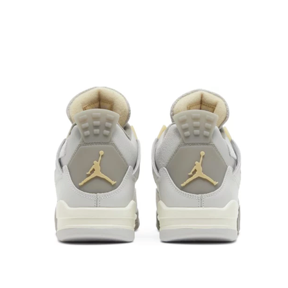 Back heel view of Air Jordan 4 Craft Photon Dust