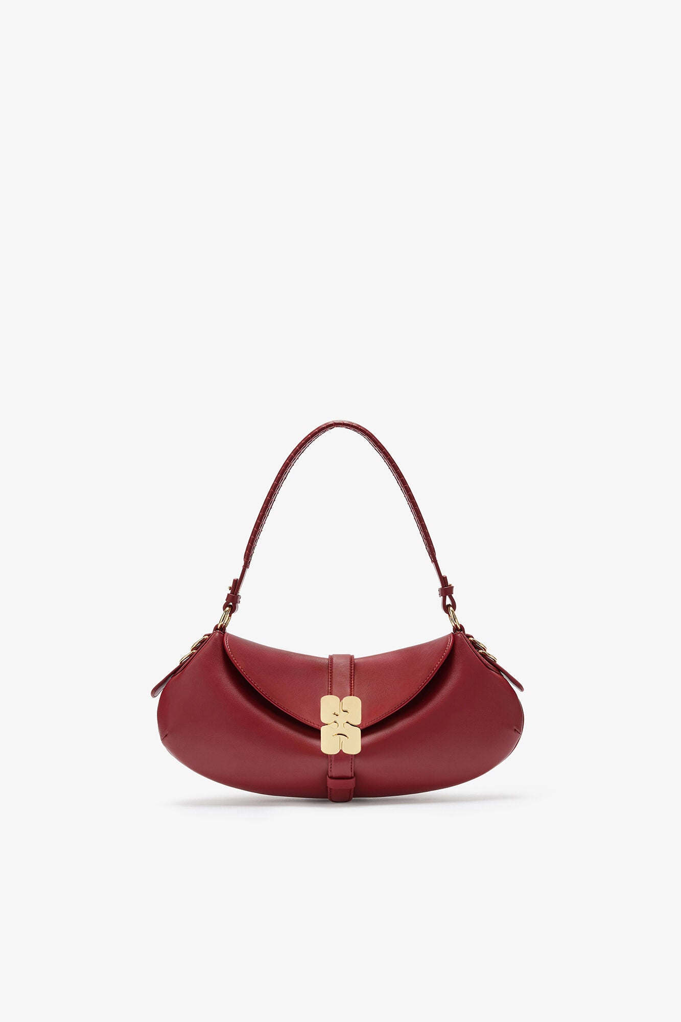 GANNI B-Kat Bag in Red - Red Dahlia