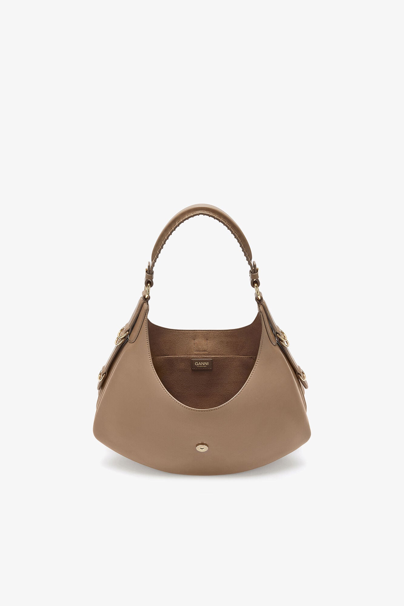 GANNI Small Kat Bag - Coca Mocha