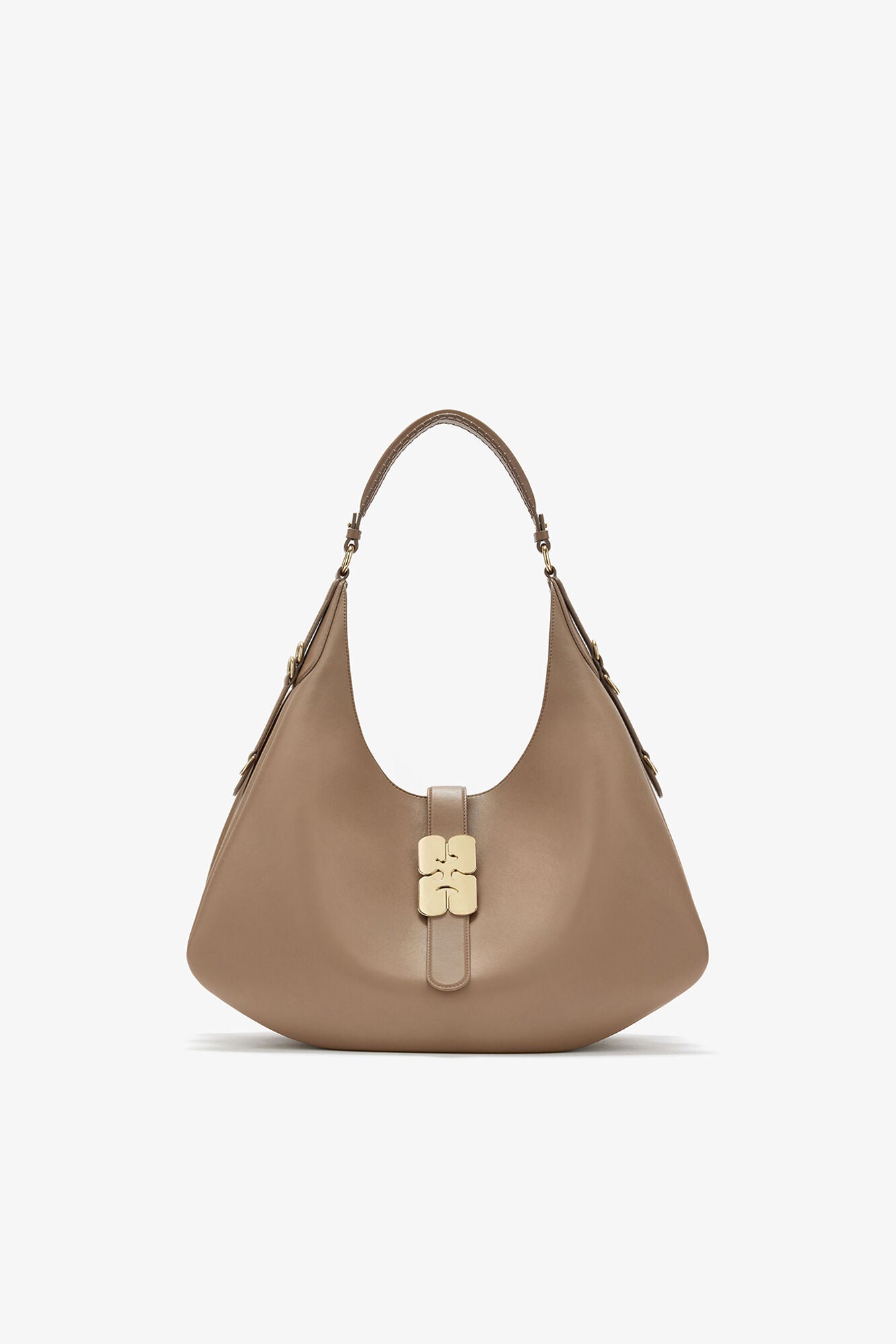 GANNI Large Kat Bag - Coca Mocha