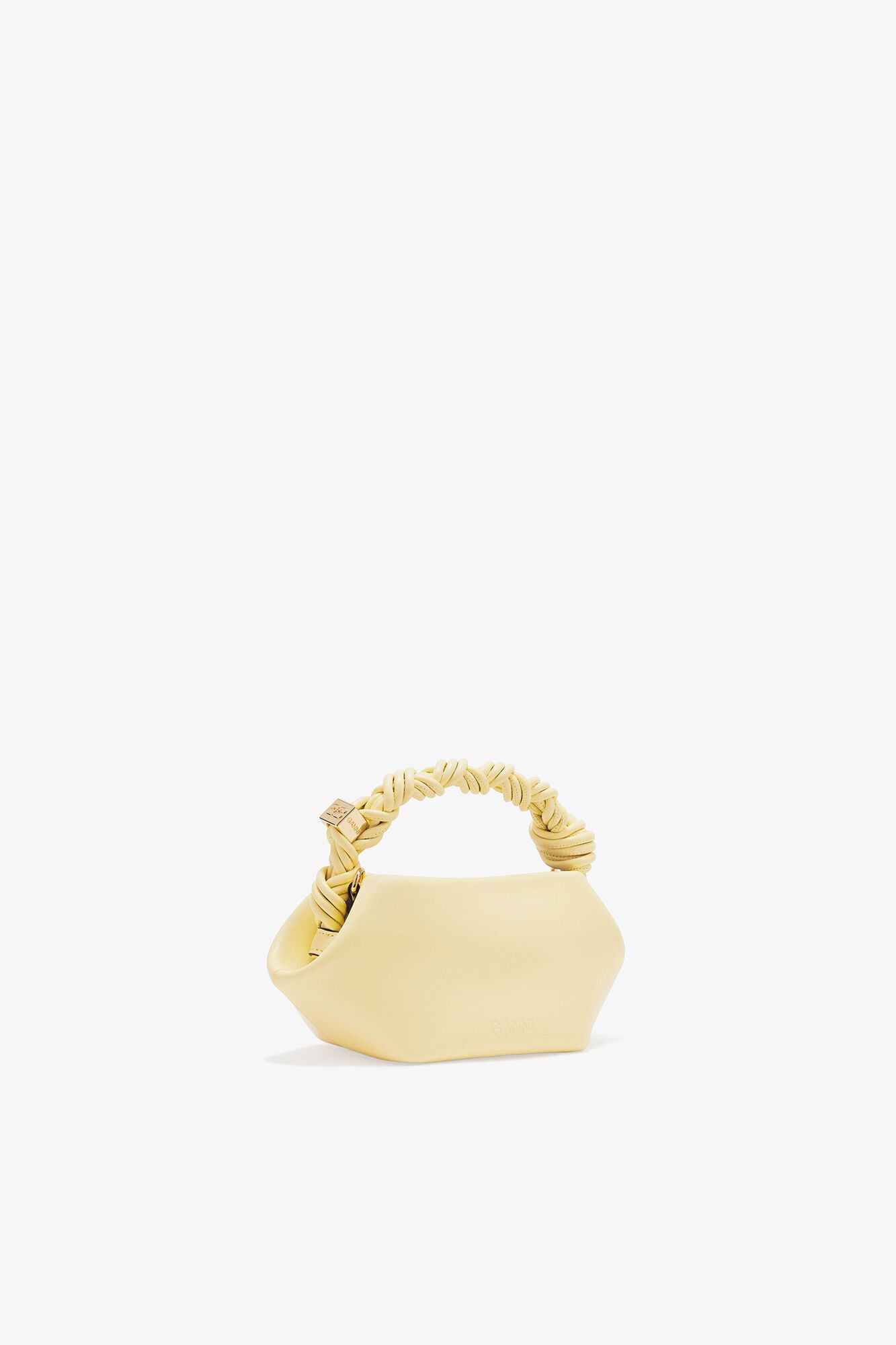 GANNI Mini Bou Bag in Yellow - Yellow Cream