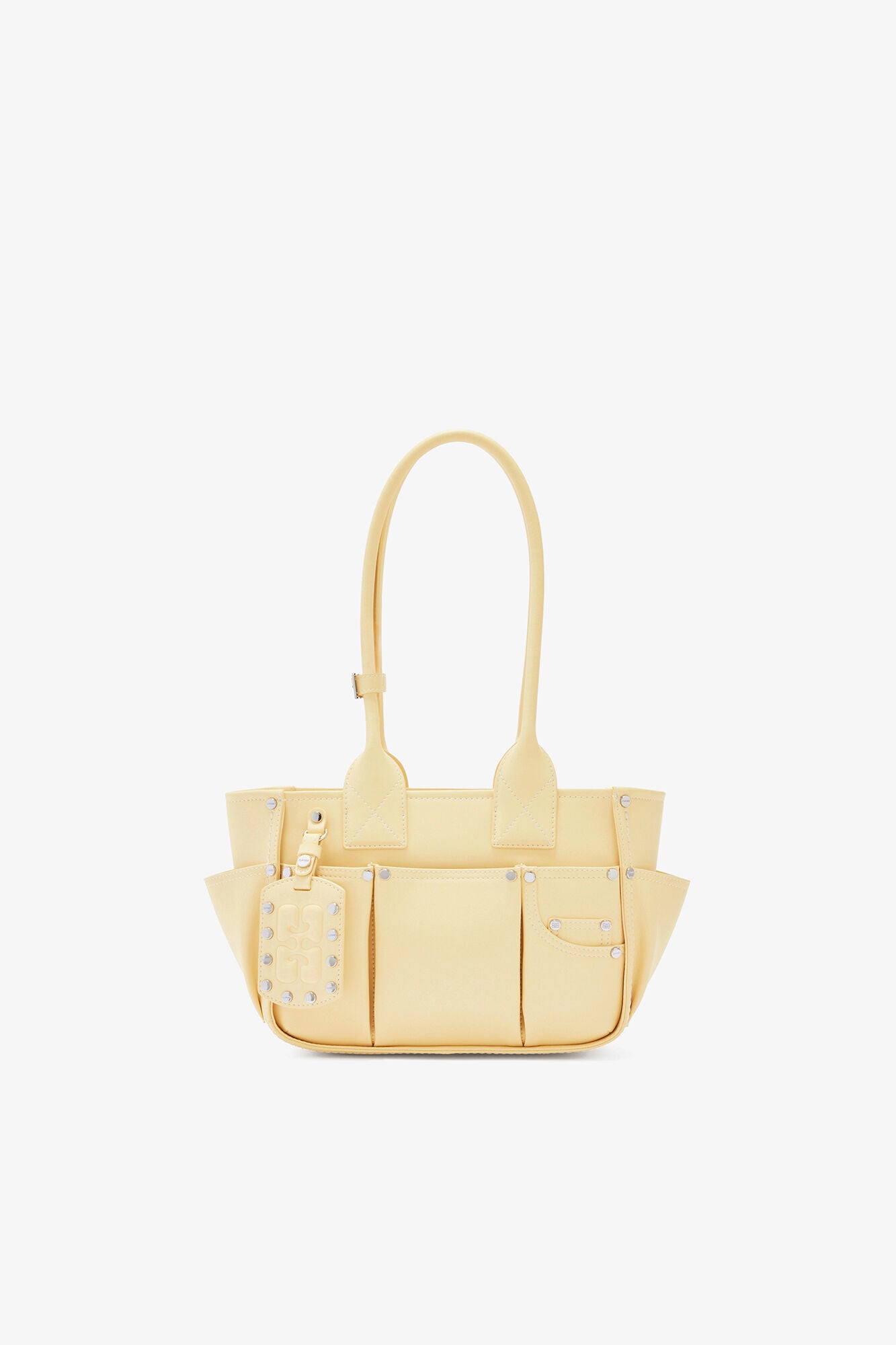 GANNI Small Posy Bag in Yellow - Yellow Cream