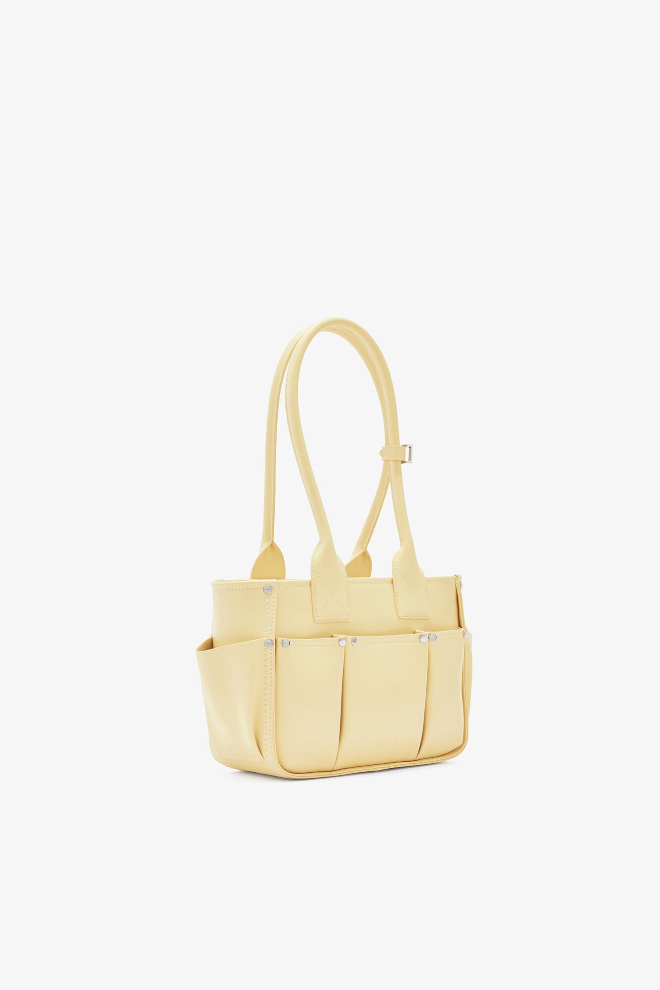 GANNI Small Posy Bag in Yellow - Yellow Cream