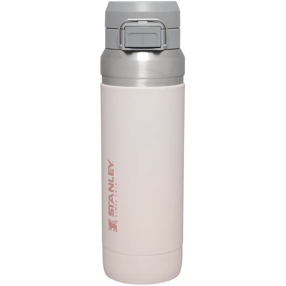 Stanley Quick Flip Go Bottle 36 OZ - Rose Quartz