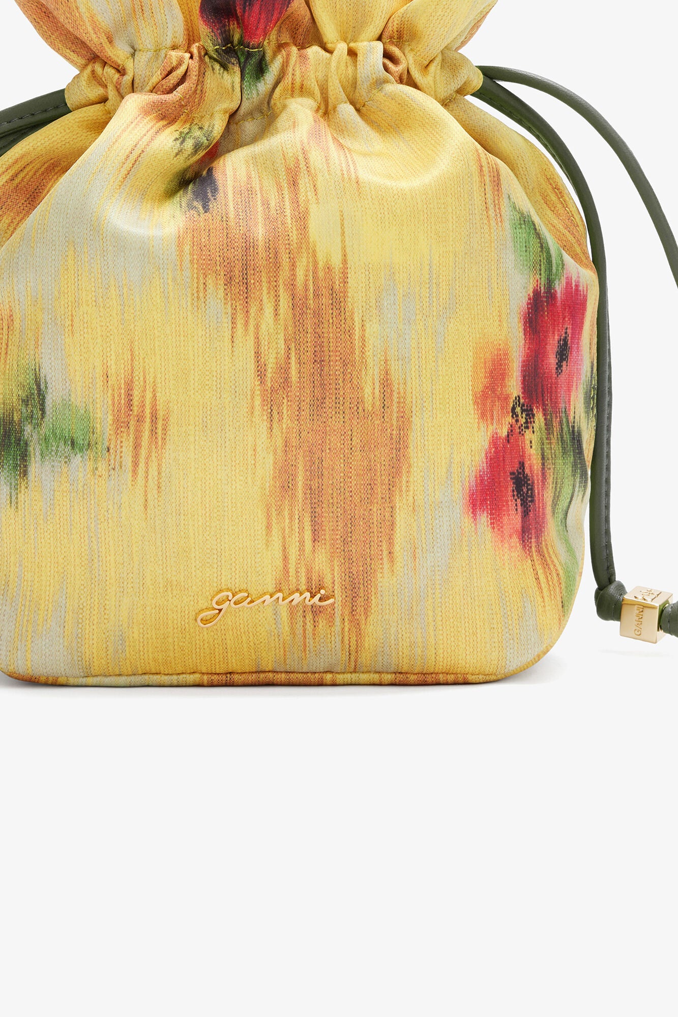 GANNI Pouch in Printed Taffeta - Aurora