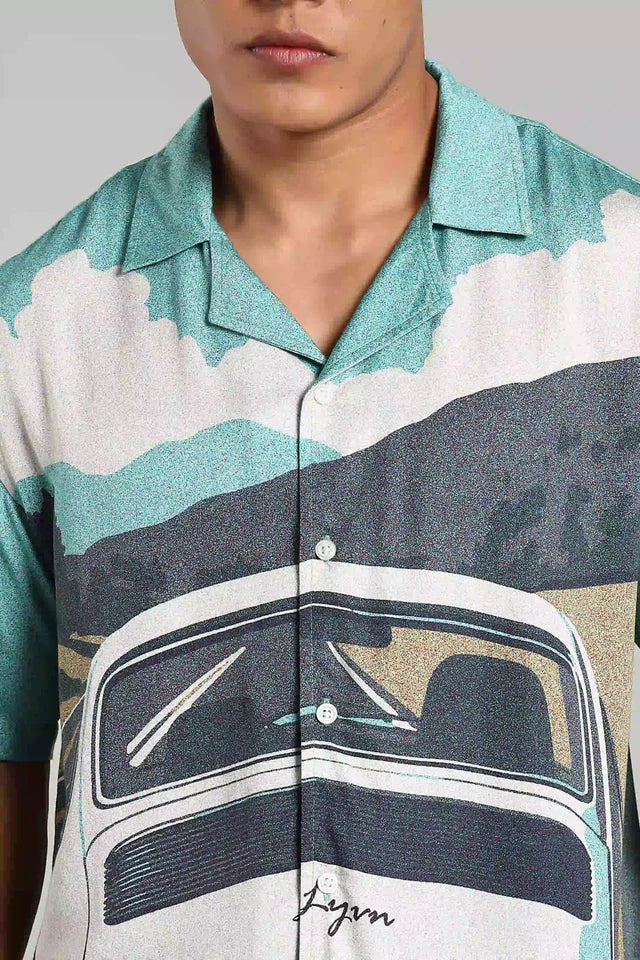 LYVN Relaxed Fit Shirt - Bon Voyage