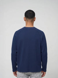 Sullitt Oversized Blue Waffle T-Shirt - Heritage Panther