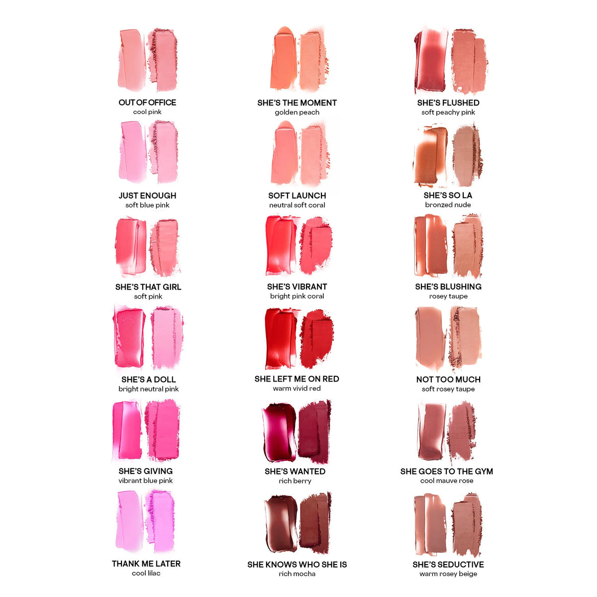 Patrick Ta Major Headlines Double-Take Crème & Powder Blush Duo - Soft Launch (Matte)