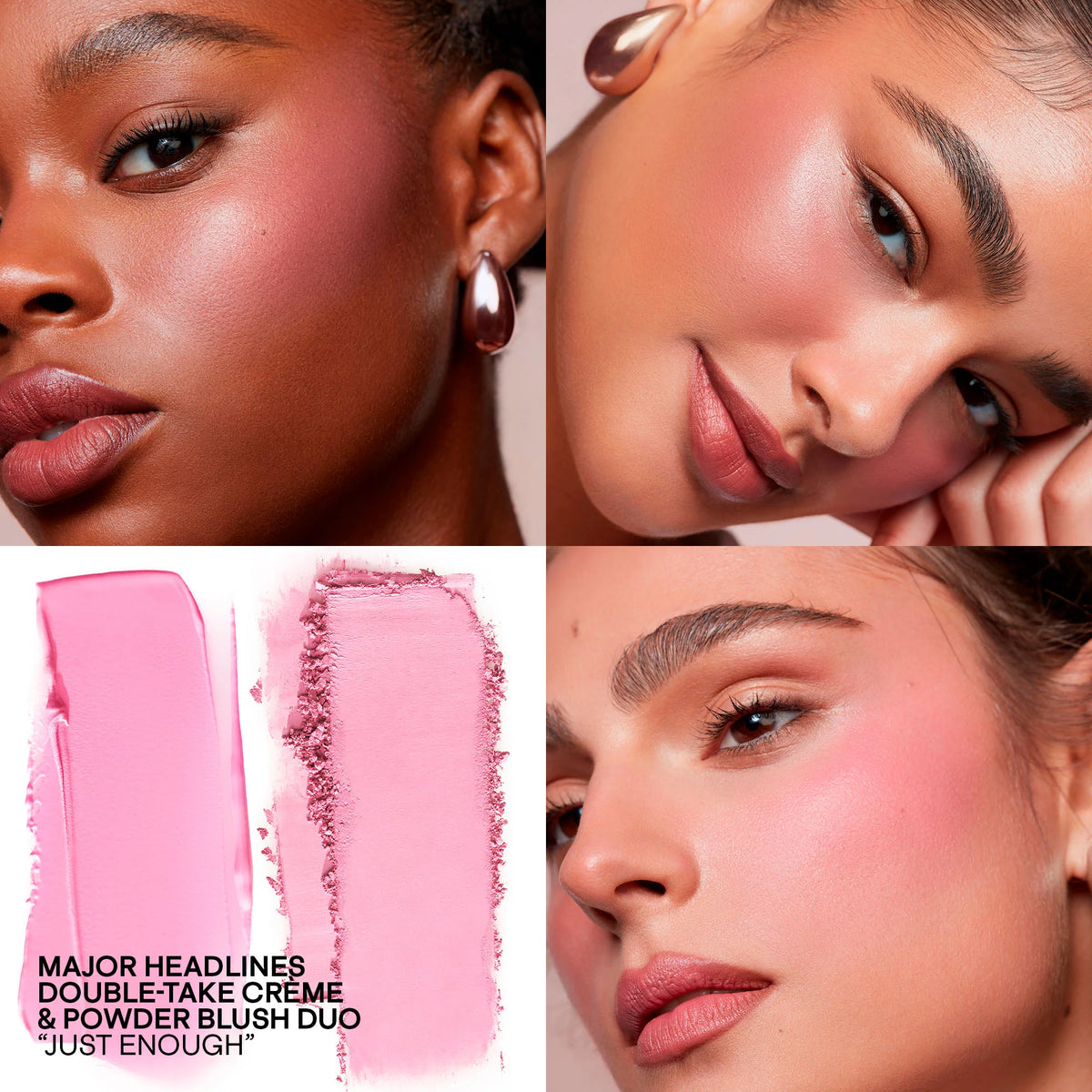 Patrick Ta Major Headlines Double-Take Crème & Powder Blush Duo - Just Enough (Satin)