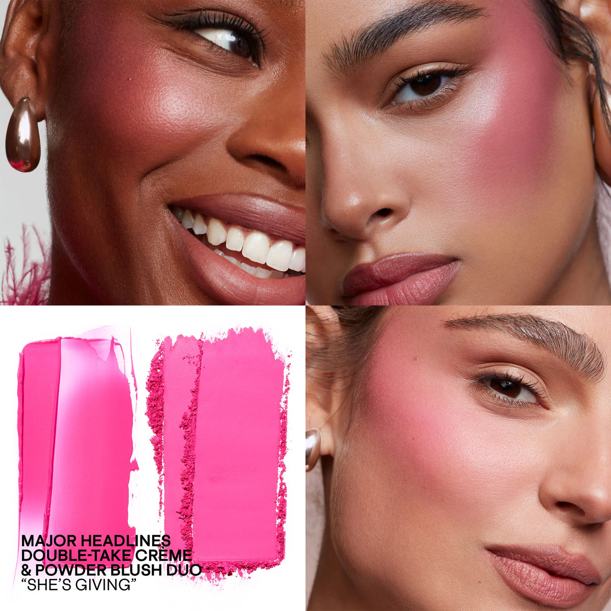 Patrick Ta Major Headlines Double-Take Crème & Powder Blush Duo - She's Giving (Satin)