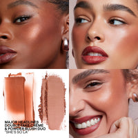 Patrick Ta Major Headlines Double-Take Crème & Powder Blush Duo - She's So LA (Satin)