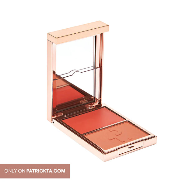 Patrick Ta Major Headlines Double-Take Crème & Powder Blush Duo - Do We Know Her? (Matte)
