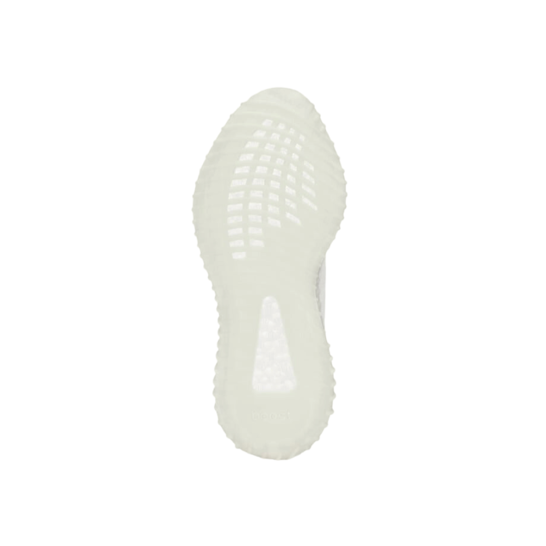 Bottom (sole) view of Adidas Yeezy Boost 350 V2 Bone