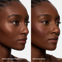 Haus Labs Power Sculpt Velvet Bronzer - Khaya Spice Deep