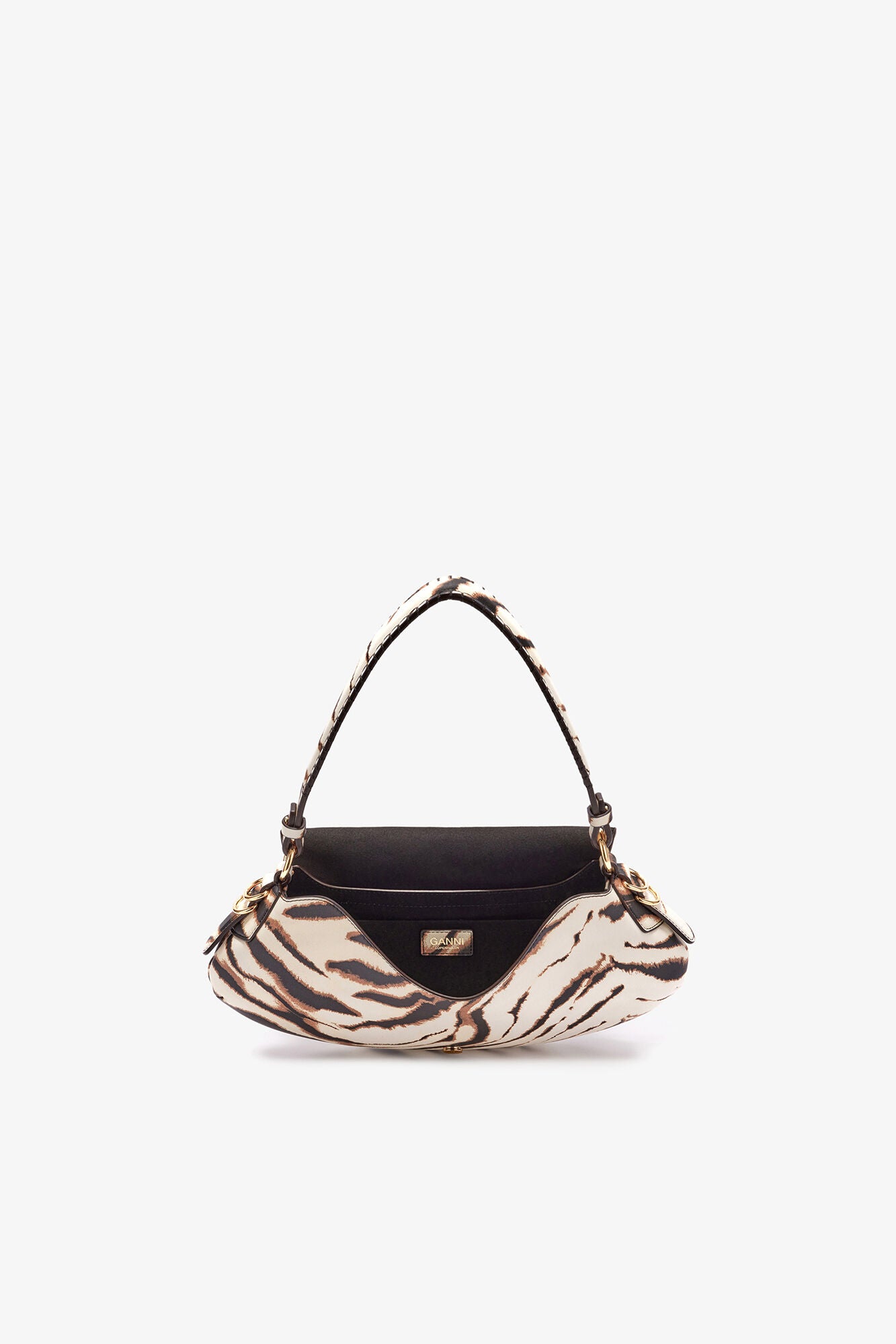 GANNI B-Kat Bag in Zebra - Egret