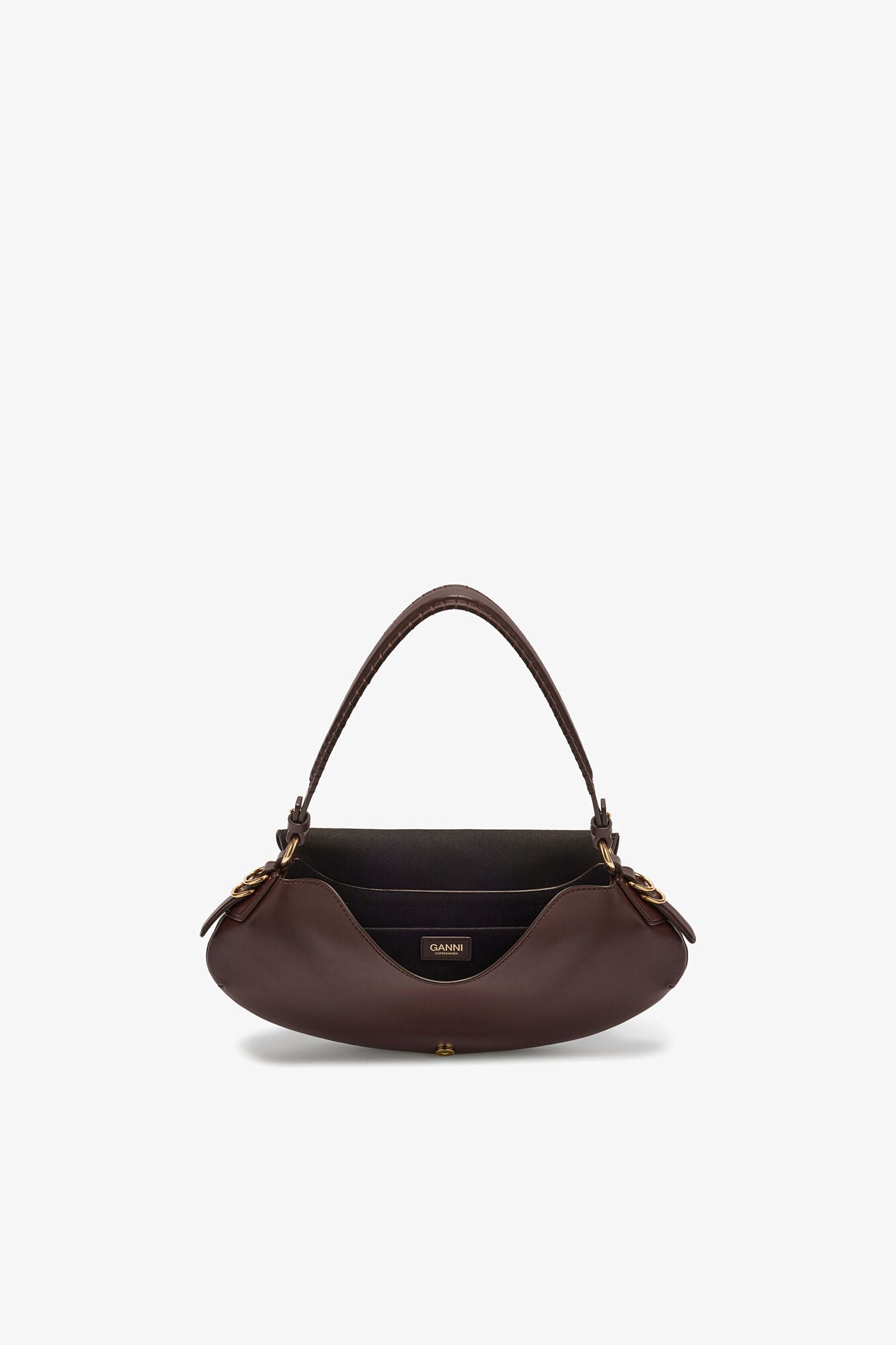 GANNI B-Kat Bag in Brown - Chicory Coffee