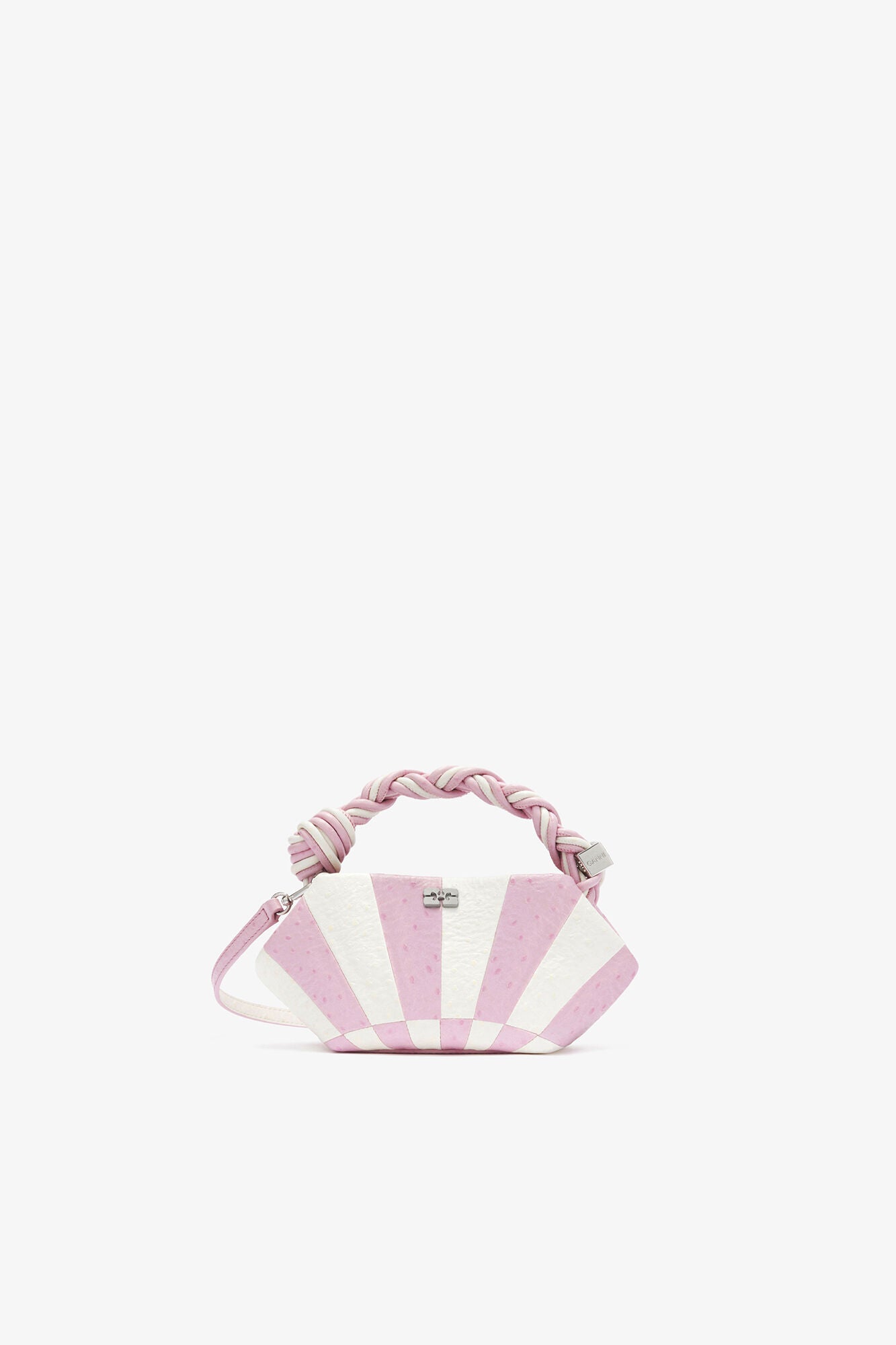 GANNI Mini Bou Bag in Pink Circus - Lilac Snow